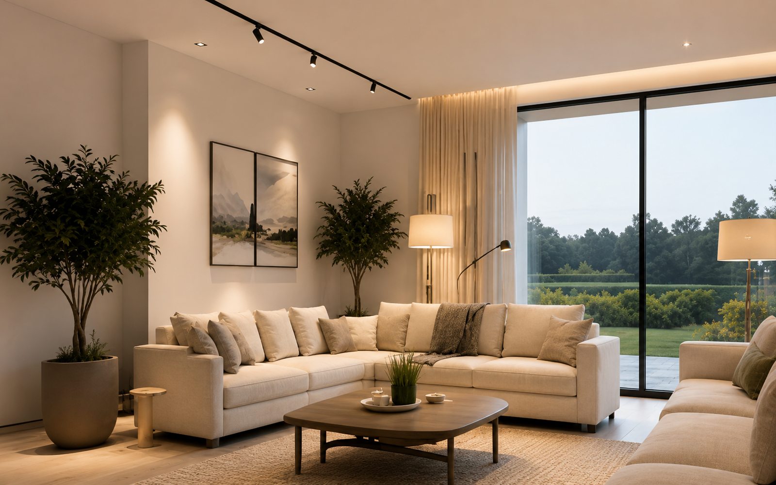 Residential recessed LED lighting