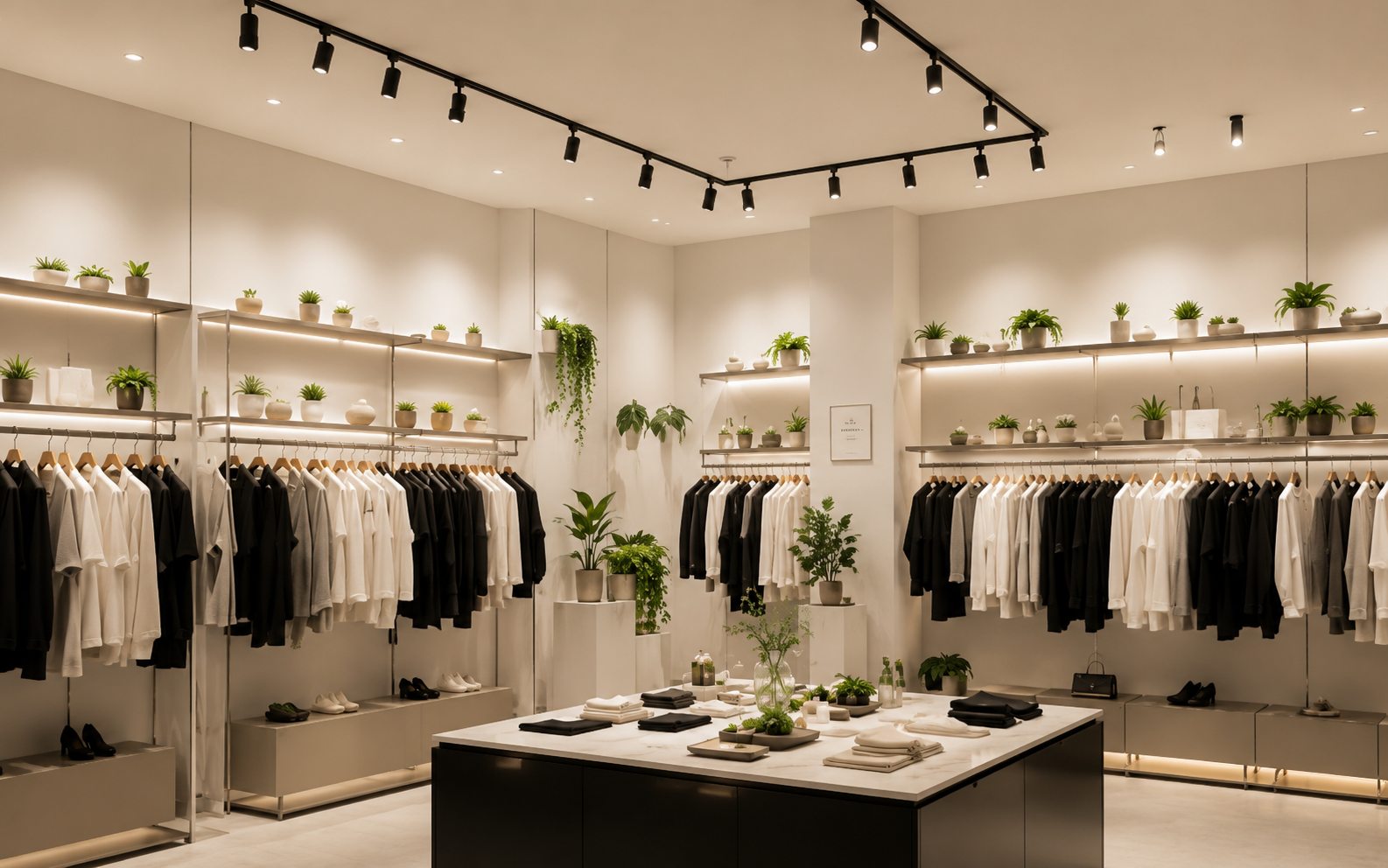 Retail track lighting