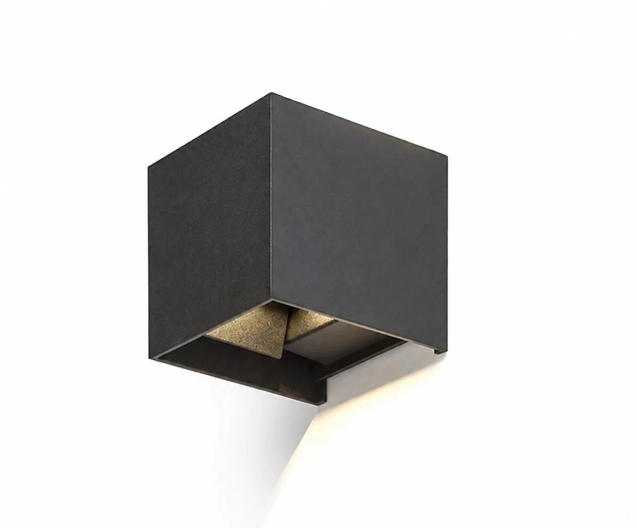 HS-WL65-G9-P G9 Cube Wall Fitting · Plastic