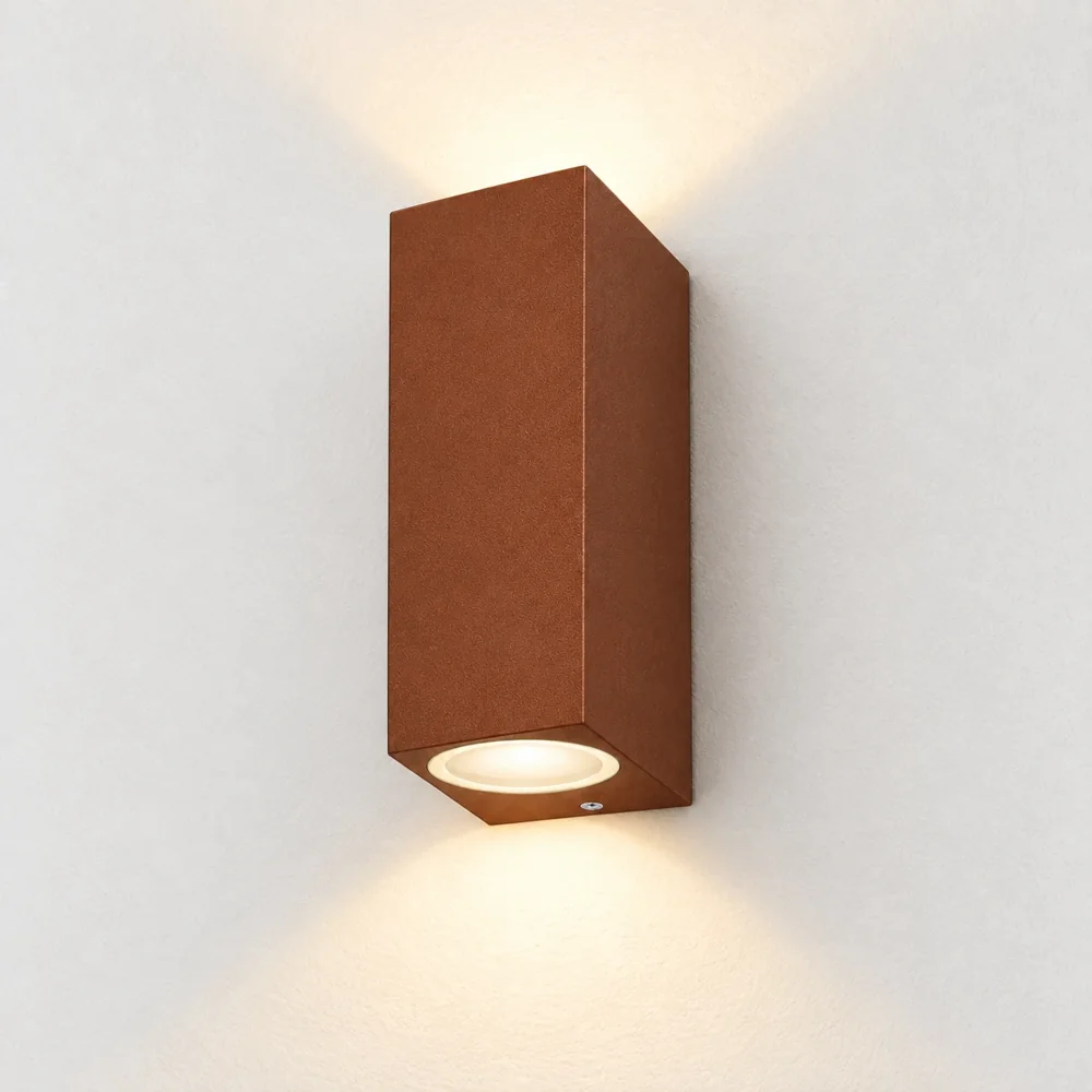 HS-WL65-2GU10-S1 — Up-and-down lighting with optional GU10 lamps