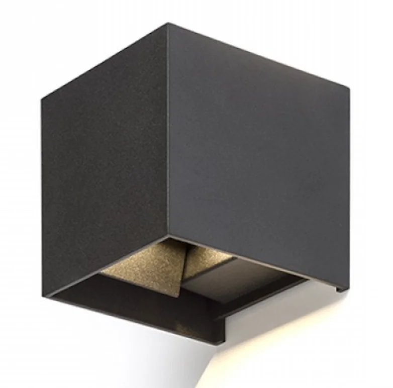 HSKY WOD001 · Square wall light